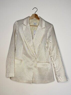 Topshop Cream Blazer